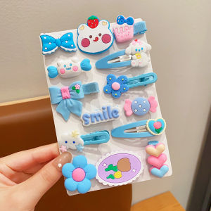 Kawaii Girl Hair Clips Childrens Fashion Korean Style Sanrio Cartoon Hair Accessories Cute Meilidi Hairpins for Girls