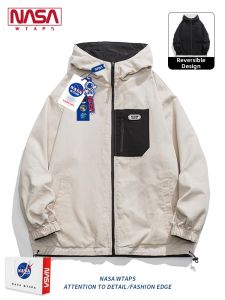 NASA WTAPS | Double-Sided Retro American Mens Hooded Jacket