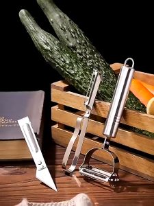 Pisau Pengupas Set Stainless 3 in 1