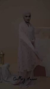 AMMAR - Mukena Dewasa Premium 2 in 1 Crinkle Saphire Series