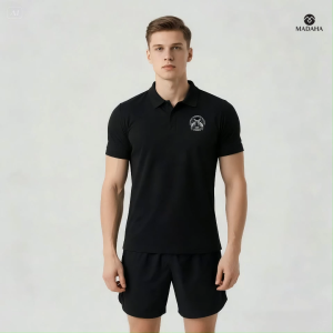Madaha Polo shirt Dry Fit Kaos Kerah Jersey Olahraga Perbakin Of Concentration