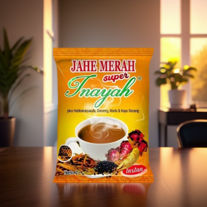 Jahe Merah Super Sachet Original Inayah Praktis harga 1 sachet isi 20 gram