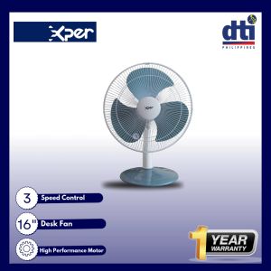 XPER Desk Fan XDF-1624G/B: A Comprehensive Guide to Cooling Your Workspace