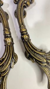 HANDLE PINTU RUMAH MEWAH KUPU TARUNG UKURAN 50CM MODEL ANTIK