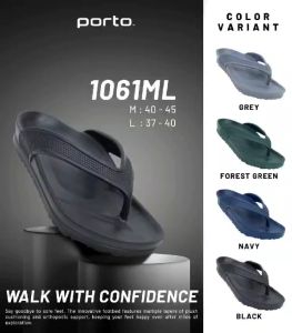 SP-1041M - Sandal Slop / Sandal Slippers Pria Dewasa Kuat dan Anti Slip