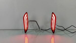 [FST] Toyota Alphard Vellfire Rear LED Reflector Fog Lamp with Brake Bumper and Turn Signal Light (40 Series 2023-2024)