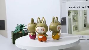 Gantungan Boneka Labubu Berubah Wajah/Labubu Face Swap AN