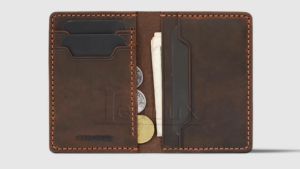 Ví Da Nam Nữ Đựng Thẻ LEALUX Mini Handmade 1