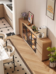Vintage Solid Wood Sideboard 30cm