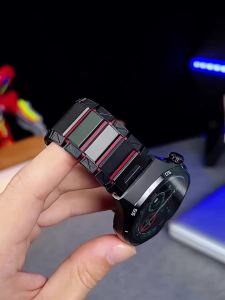 22mm Stainless steel silicone magnetic clasp watch strap forHuawei WatchGT7/6/5/4/Pro46mmand Redmi Watch 5Active/5LiteBracelet