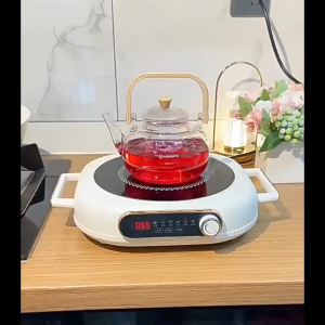 รับประกัน 5 ปี เตาแม่เหล็กไฟฟ้า 3500W 6 โหมด ใช้ได้กับกระทะทุกแบบ ปรับความร้อน 35 ระดับ ทำความสะอาดง่าย กันน้ำ เตาไฟฟ้า