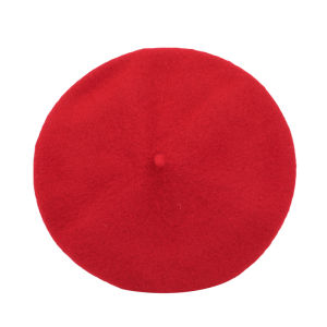 Fashion Baby Beret Hat for Girls Wool Vintage Children Beanies Cap Kids Painter Hats Toddler Candy Color Hair Accessories