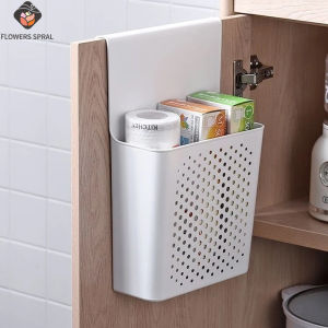 Cabinet Door Wall Mounted Non Perforated Storage Box Used For Kitchen Ginger And Garlic Storage Baskets Bathroom Wash Storage
