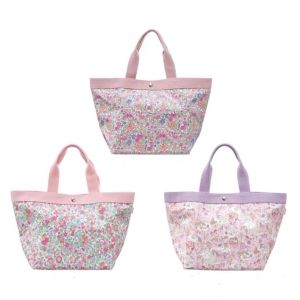 กระเป๋าเดินทางแบบสะพายไหล่ข้างเดียวความจุขนาดใหญ่แบบกันน้ำ กระเป๋าช้อปปิ้งลายการ์ตูนสาวน้อย กระเป๋าแม่บ้าน เหมาะสำหรับทุกเพศ