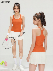 aziztas | Padded Anti Shock Beautiful Back Sports Tank Top