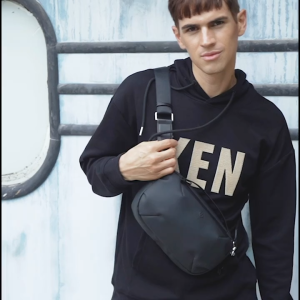 Heroic Knight Waterproof Mens Shoulder Crossbody Chest Bag - Durable Lightweight Ideal for Travel Daily Work - Messenger Sling Pack