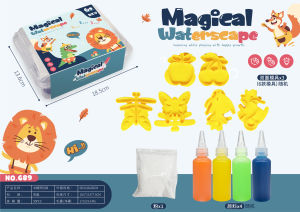 Magic Water Sprite DIY Handmade Childrens Toy Educational Parent-Child Activity Fairy Tale Water Baby Creative Building Model