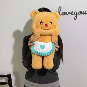 🧸พร้อมส่ง🧸ตุ๊กตาหมี Butter Bear เนยน้อย ตุ๊กตาขนนุ่ม 35/45/55cm ตุ๊กตาตกแต่ง นุ่มสบาย ของขวัญ