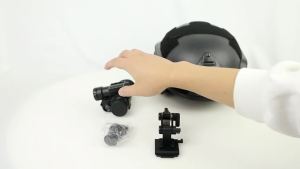 NVG10 Kính Nhìn Xuyên Đêm Đế Gắn Chân Đế Adapter Mũ Bảo Hiểm Chiến Thuật Nhanh Gắn Hợp Kim Nhôm CNC Cho Săn Bắn