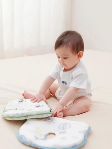 Baby Pillow /Anti Flat Pillow/Baby Shaping Pillow/ Premium Soft Pillow / Flat Head Prevention Pillow