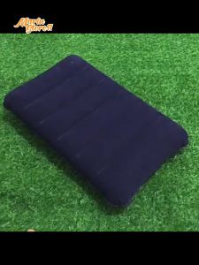 Inflatable Portable Travel Camping Air Pillow Sleep Nap Air Cushion Head Rest Air Bed Travel pillows Tilam Bantal Tidur Angin 矩形充气旅行枕头