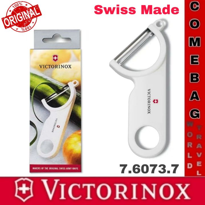 ที่ปอกผลไม้Victorinoxของแท้ 100% Swiss Made สีขาว