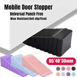 Silicon an toàn chặn cửa Tái Sử Dụng chống sốc Khối Nêm Cửa Dừng tay nắm cửa Cắm văn phòng nhà cửa Cửa Phía Sau Fixer Chống Va Chạm Dừng Công Cụ