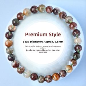 LINGFEI | Colorful Wealth Drawing Natural Crystal Bracelet