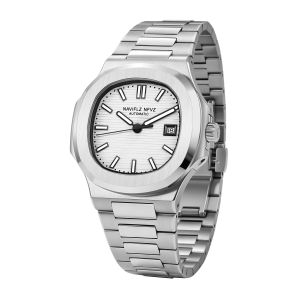 NAVIFLZ NFVZ 5711 Series Fashion Couple Automatic Wristwatch 40MM Dial Simple Elegant Design Japan Miyota 8215 Mov Stainless