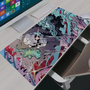 Bandai | Brook Gaming Mouse Pad Gamer Home Computer HD Mousepad XXL Keyboard Pad One Piece Carpet Non-Slip Office Cool Mouse Mats