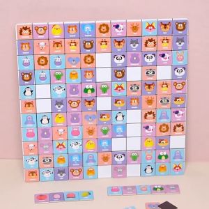 Mainan Memori Anak Mencocokkan Puzzle Magnetik MK904