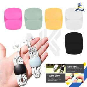 [KN ACC] PENGIKAT KABEL HEADSET / CHARGER SERBA GUNA / KLIP KABEL