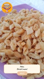 Keripik Kulit Lumpia Kering Original 500 gr: Camilan Ringan Piklum Enak Gurih & Renyah