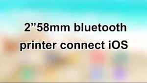 2 58mm Thermal Receipt Printer USB Bluetooth POS Cash Till Register Grab food panda Loyverse Hitpay