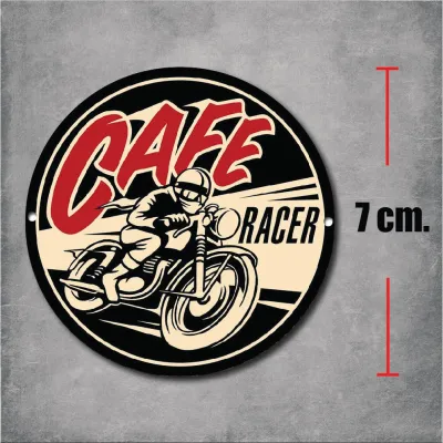 sticker pvc cafe racer สติกเกอร์ มอเตอร์ไซค์ คลาสสิค คาเฟ่ เรเซอร์ งานพิมพ์ดีที่สุด OFFSET PRINTING เคลือบ UV กันแดด กันน้ำ