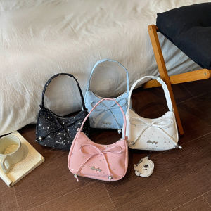 clu Womens Embroidered Oval Shoulder Bag Niche design with a premium feel Crossbody Sling Bag ulc