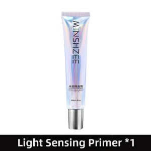 Womens Nourishing Moisturizing Light Sensing Isolation Cream Facial Brightening Lotus Fake Natural Look Cream 2714