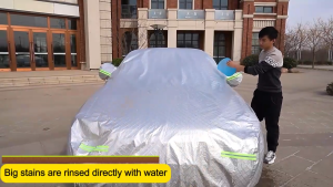 🕒 Durable for 100 years 🕒 car cover waterproof 3 layer car cover sun protection auto exterior covers suv car cover heavy duty myvi car cover kereta waterproof selimut kereta canvas penutup kereta car protector cover 车罩