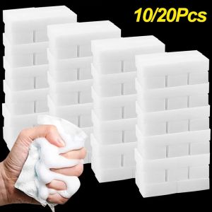 ยางลบฟองน้ำล้างจานนุ่มเครื่องมือทำครัวฟองน้ำนาโนอเนกประสงค์สำหรับทำความสะอาดบ้าน 20/2ชิ้น ยางลบฟองน้ำเมลามีน