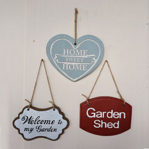 ป้ายแขวนตกแต่งภาษาอังกฤษสไตล์นอร์ดิกแผ่นแขวนซีเมนต์ของตกแต่งประตูสวนลานป้ายต้อนรับของแขวนของขวัญสำหรับทำสวน