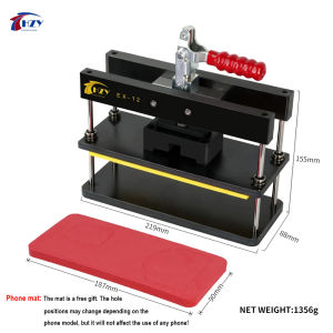 HZY EX-12 Universal Pressure Retaining Platform Fixing Fixture For iPhone X-17PM Android LCD Screen Back Cover Repair Hand Tool