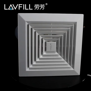 Quạt thông gió quạt hút gió âm trần-ốp trần với bề mặt 250mm 300mm 350mm và 400mm LAVFILL