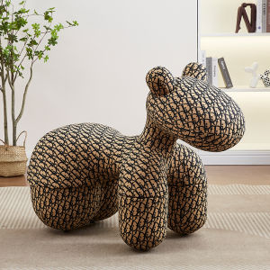 Creative การ์ตูน เก้าอี้ม้าที่นั่งเด็กโซฟาโมเดิร์น เรียบง่าย ตกแต่งห้องนั่งเล่นรูปสัตว์โซฟาเฟอร์นิเจอร์เด็ก