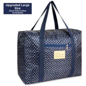 EnCheng | Waterproof Portable Foldable Luggage Organizer for Travel with Rolling Suitcase Support