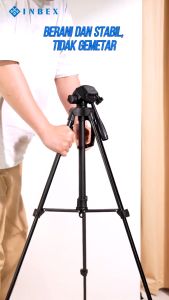 INBEX TF-3520 PLUS Tripod Kamera dan Dudukan Mirrorless Plus Holder HP