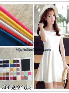 Vải Dệt Kim Lớp Khí Mỏng Cao Cấp Vải Dệt Kim Cotton Không Gian Hai Chiều Co Giãn Mịn Dày Cho Quần Áo Thủ Công DIY