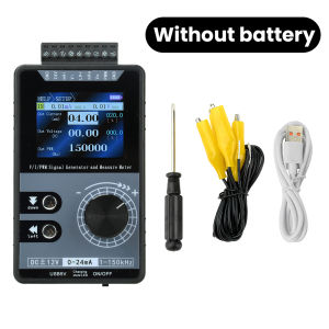 Aideepen | High-Precision Handheld PWM Pulse Signal Generator 0-20mA 4-20mA 0-10V Current Voltage Output Signal Source Analog Simulator