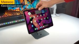 Meewoo 360Rotating Tablet Phone Stand for ipad Stand Aluminum Adjustable Desktop Tablet Stand