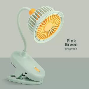 YUYOU | Baby Stroller Clamp Fan Charging Portable Finger-safe