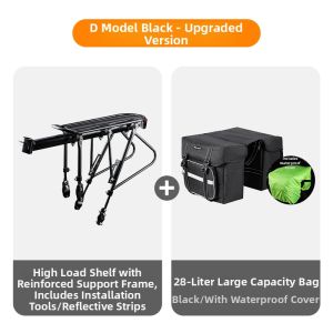 West Biking | Aluminum Durable Passenger Rear Rack